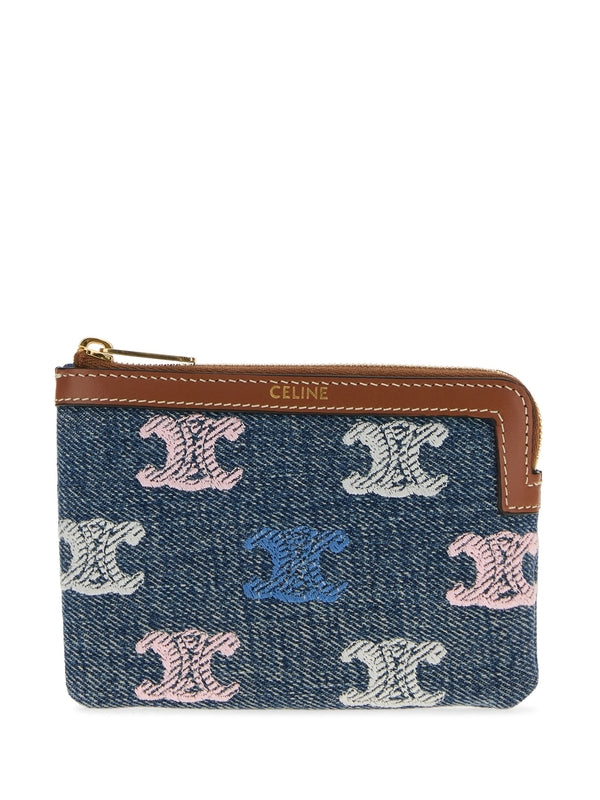 Celine Blue Coin Purses