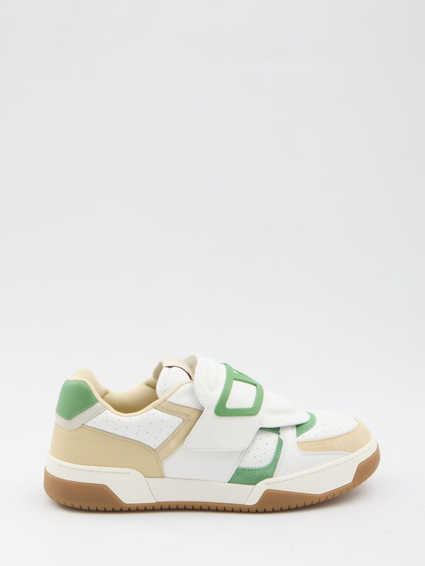 Valentino White Low Top Sneakers