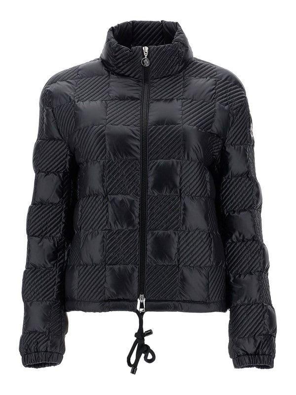 Ancy Check Quilted Highneck Padding