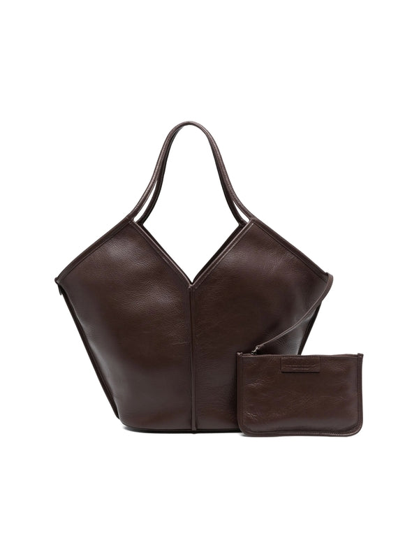 Hereu Brown Tote Bags