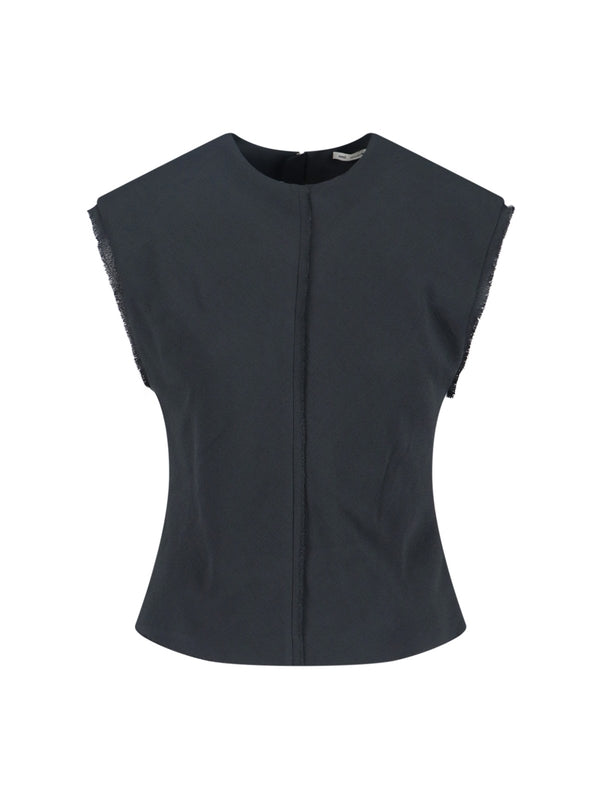 Ami Anthracite Sleeveless