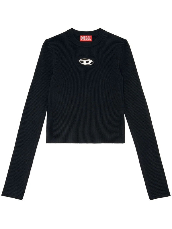 Valari Cutout Logo Long Sleeve Top