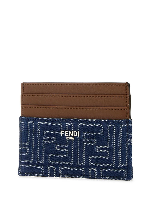 Fendi Blue Card Holders