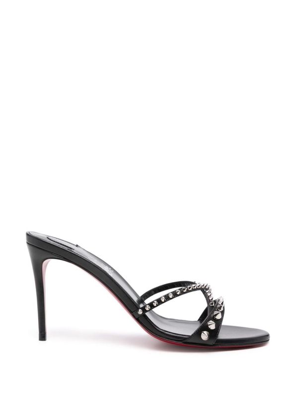 Tatoosh Spikes Leather Sandal Heel