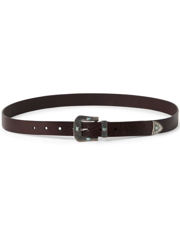 Western Style Leather Belt
