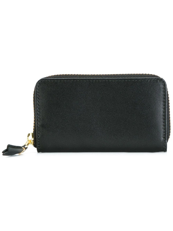 Zip Around Leather Long Wallet