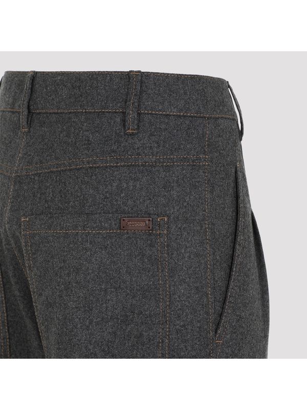 Wool Cashmere Pants