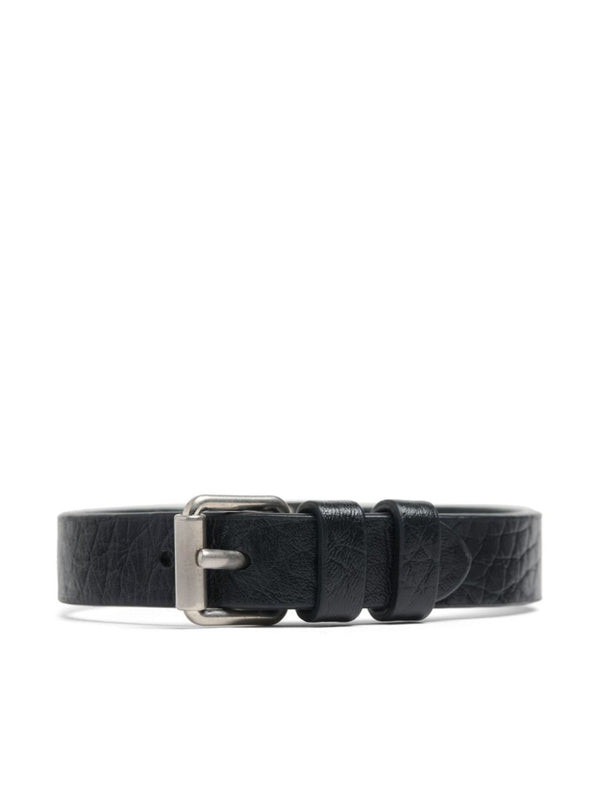 Signature V Logo Leather
  Bracelet