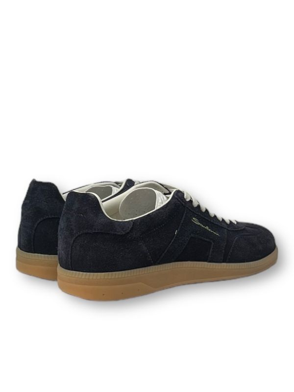 Logo Suede Low Top Sneakers