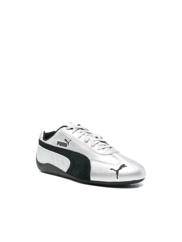 Puma Silver Low Top Sneakers
