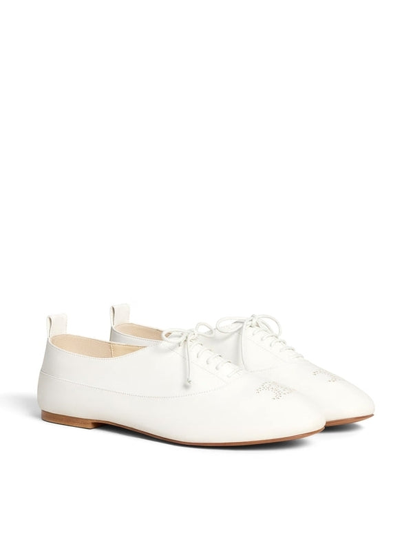 Triomphe Logo Lise Leather Shoes