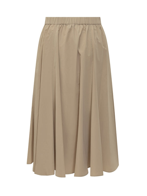 Bokeh Flower 2.0 Bending Pleats Skirt