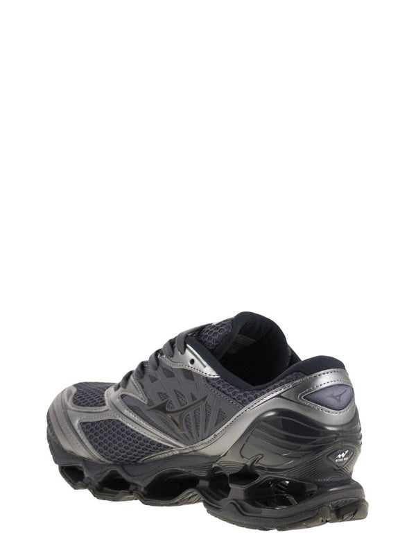 Mizuno Grey Low Top Sneakers