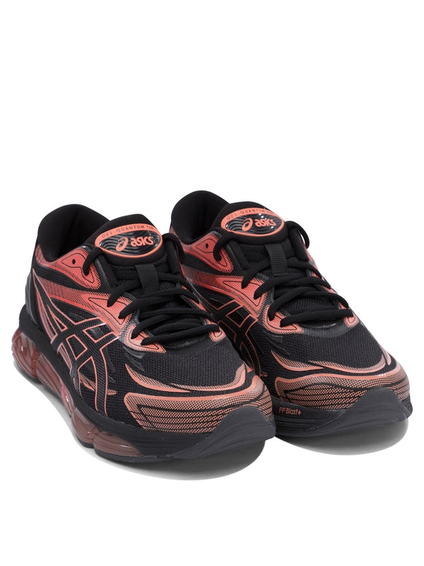 Asics Black Red Low Top Sneakers