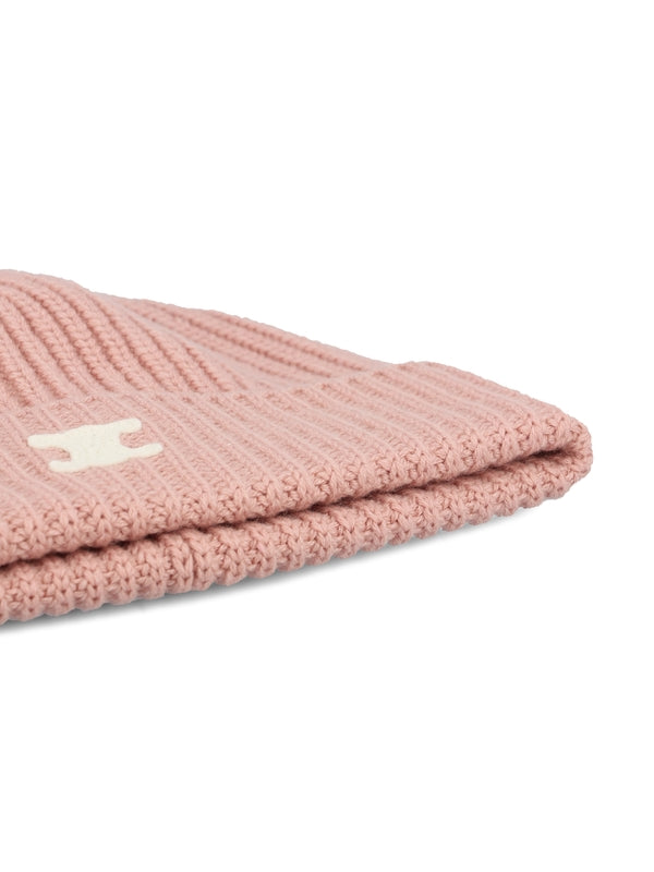 Triomphe Logo Cashmere Beanie