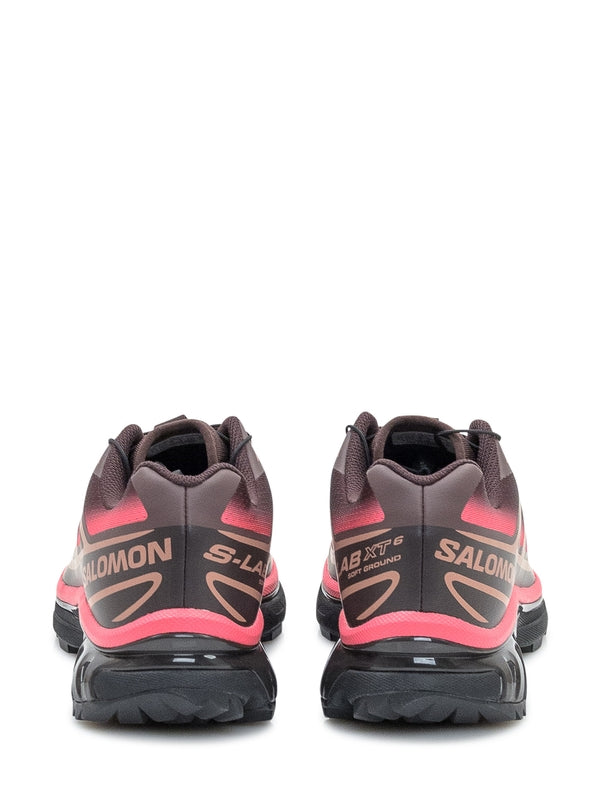 Salomon Pink Low Top Sneakers