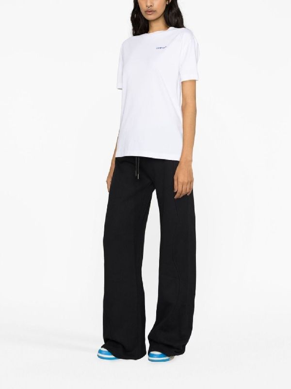 Drawstring Cotton Track Pants