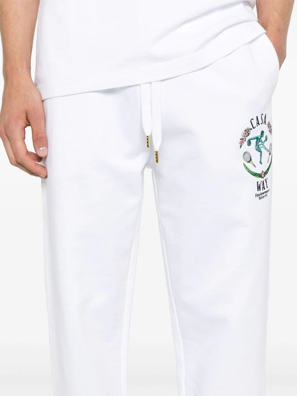 Drawstring Cotton Jogger Pants