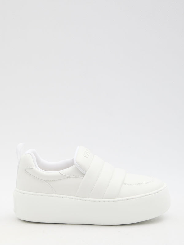 Viv Up Platform Leather Sneakers