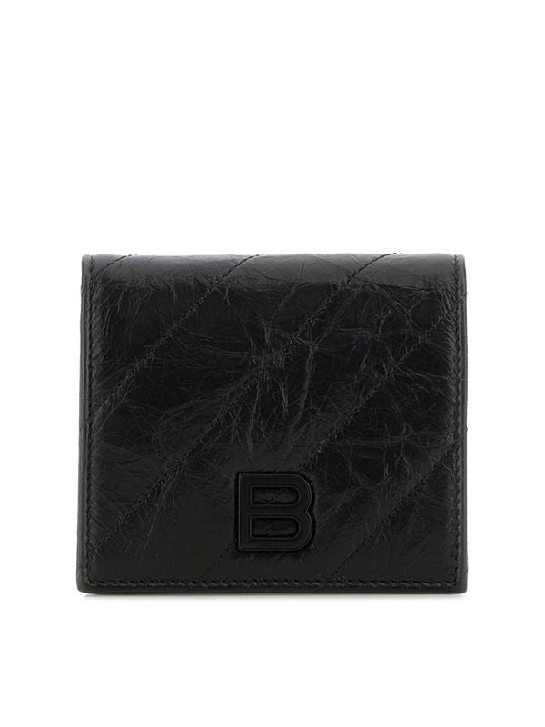 Crush Crinkle Leather Wallet