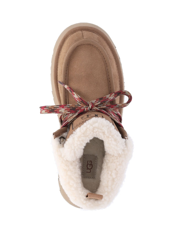 Funkara Suede Lace-Up Boots