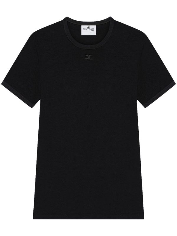 Logo Patch Cotton T-shirt