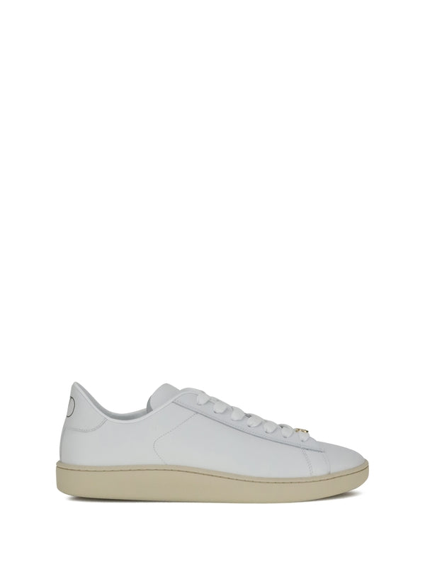 Valentino White Low Top Sneakers
