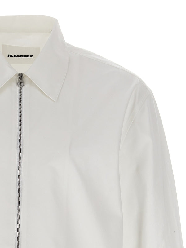 Zip Cotton
  Shirt