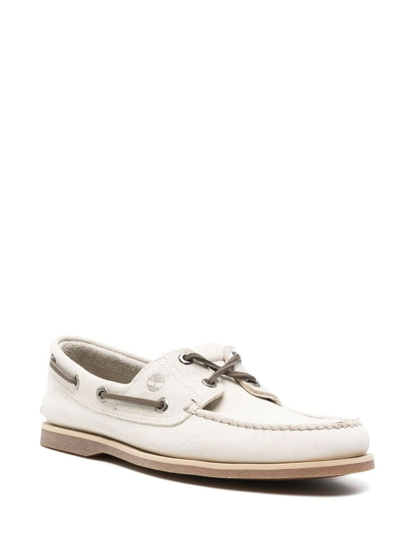 Timberland Beige Boat Shoes