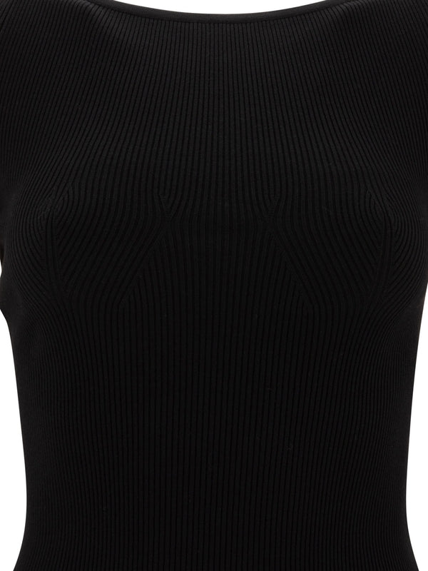 Alcide Sheer Long Sleeve Top