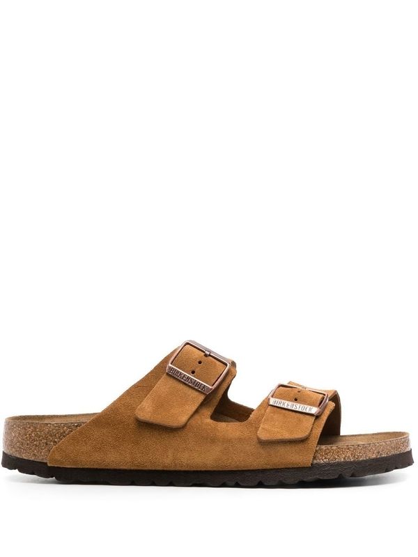 Arizona Strap Suede Sandals