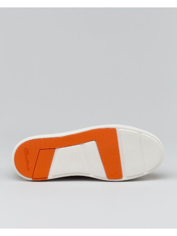 Logo Suede Lowtop Sneakers