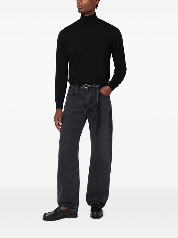 Drumohr Black Knitted