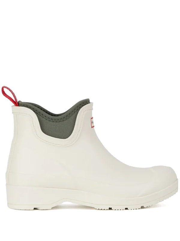 Hunter Beige Ankle Boots