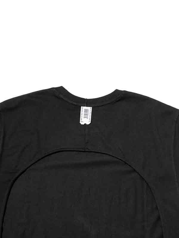 Logo Label Backless T-Shirt