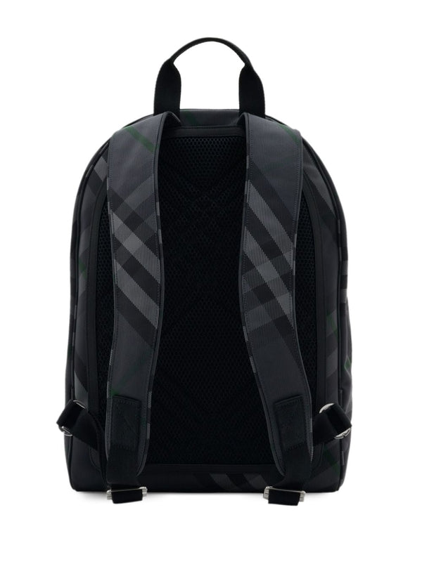 EKD Check Pattern Nylon Backpack