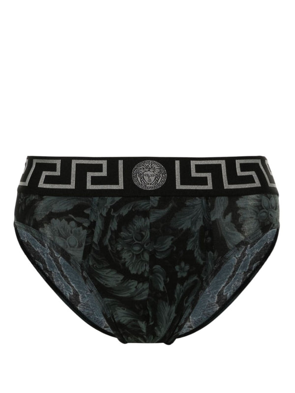 Greca Logo Banded Panty