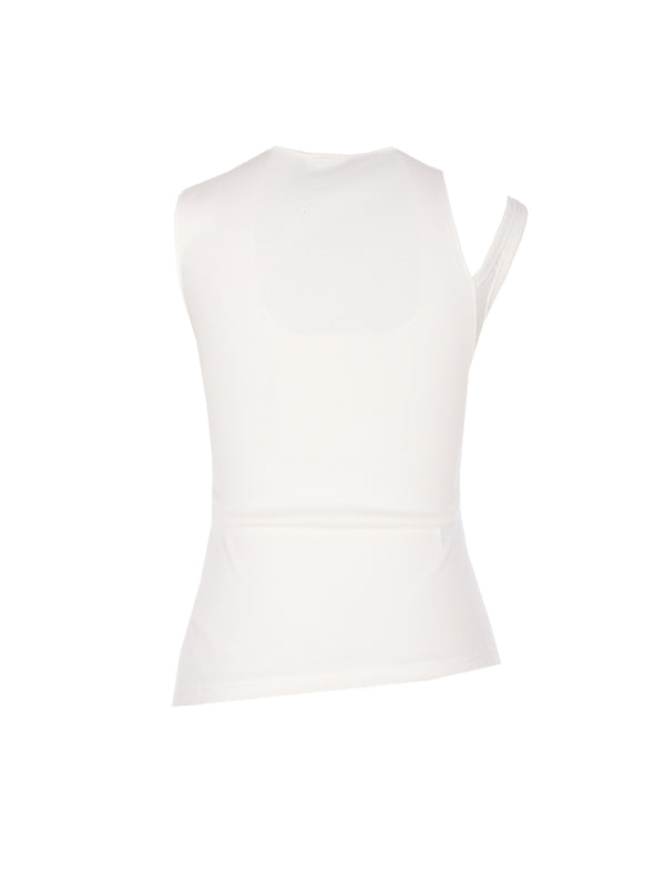 Courrèges White Sleeveless