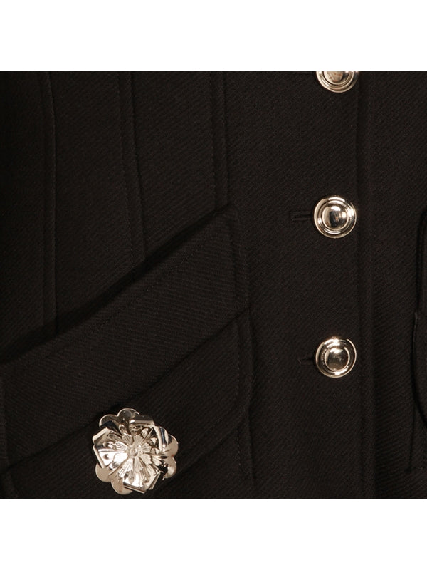 Blumarine Black Coats