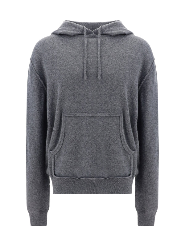 Wool Cashmere Knit Hood