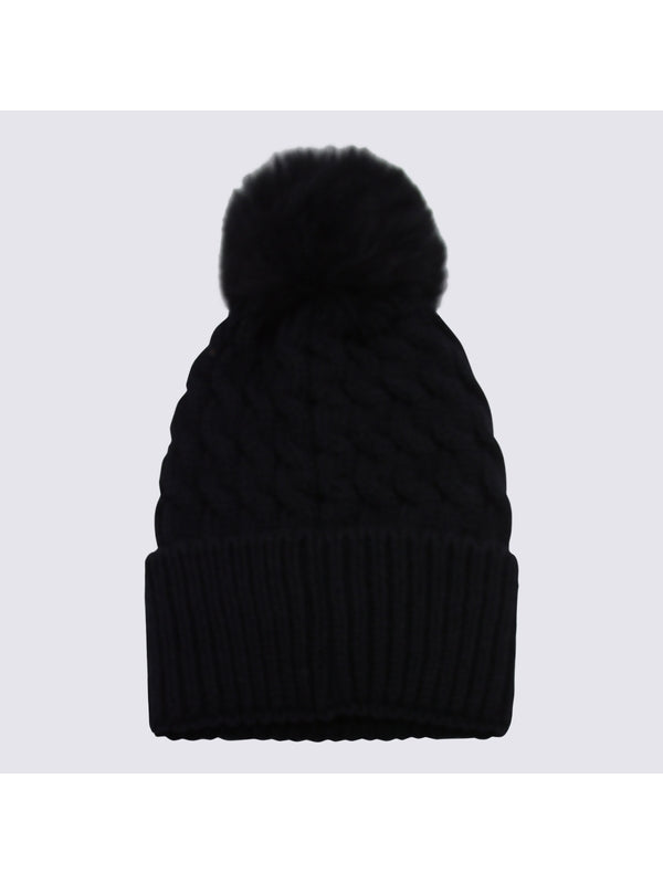 Moncler Black Beanies