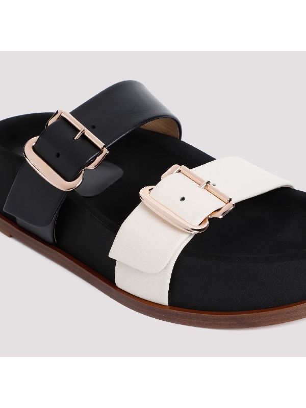 Wren Leather Buckle Sandals