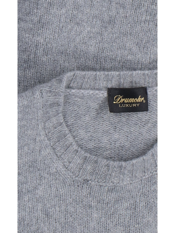 Crew Neck Cashmere Knit