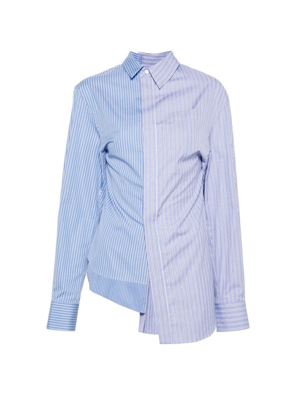 Asymmetric Pinstripe Shirt