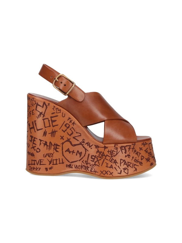 Maxime Wedge Sandal Heels