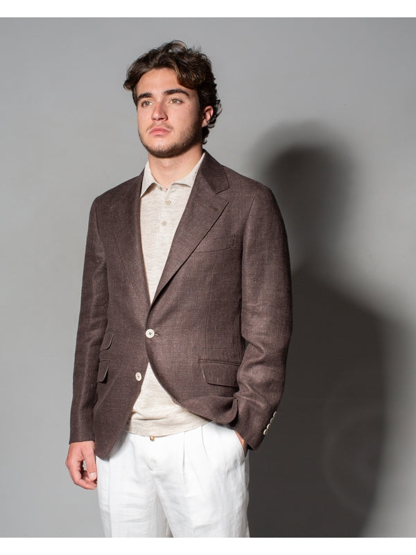 Brunello Cucinelli Brown Tailored Jackets