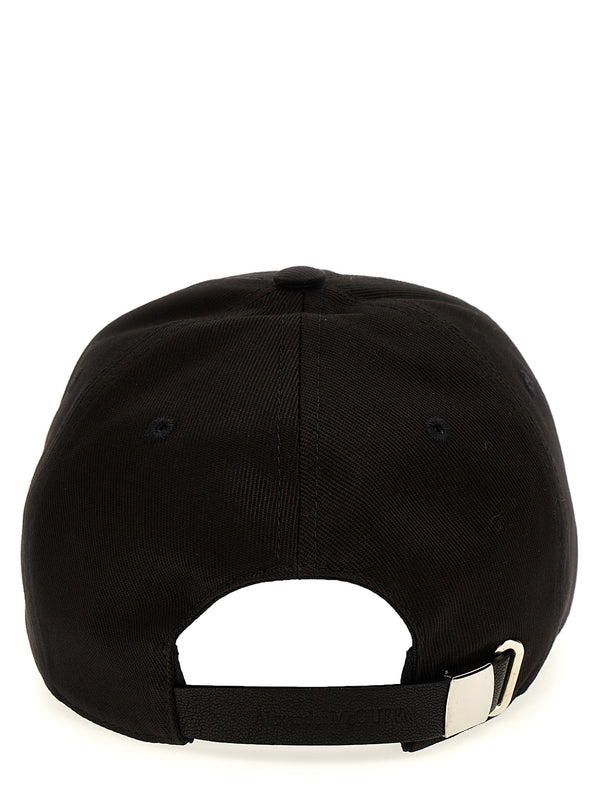 Alexander Mcqueen Black Ball Cap