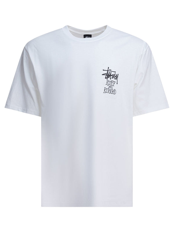 Stussy White Half Sleeve