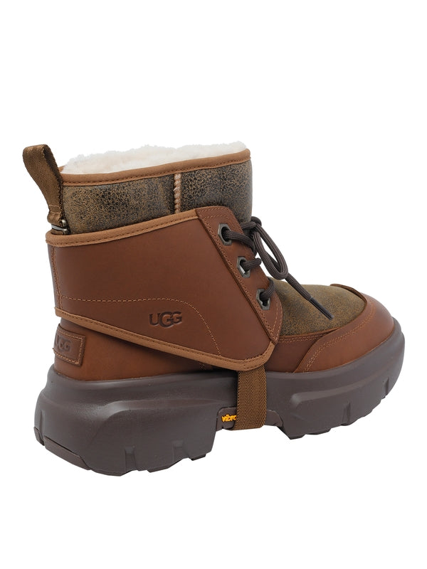 Ugg Brown Lace-Up Boots