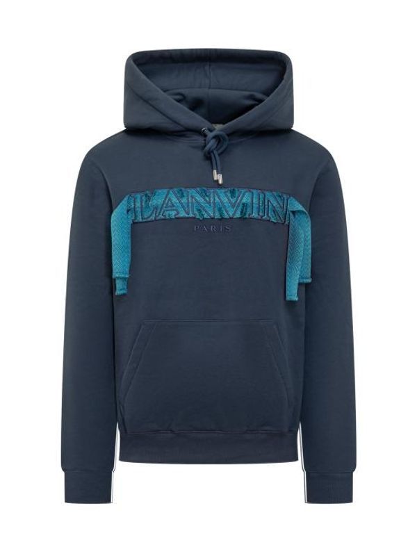 Tape Logo Cotton Hood